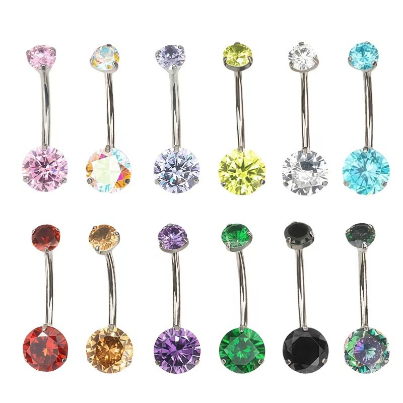 Kahepealine nabasõrmus – titaani sulam, 5A tsirkoon, geomeetriline kuju, teemandi töötlus, sisemine spiraal