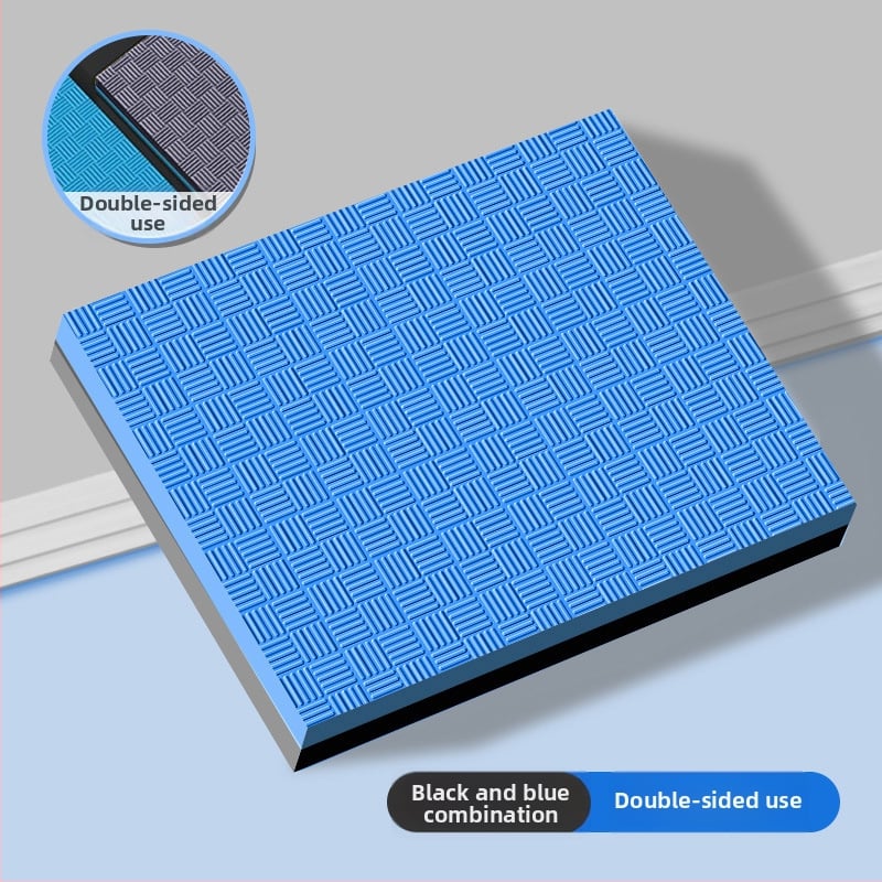 Баланс йога мат, със удебелена нехлъзгаща се повърхност, EVA, 6 мм