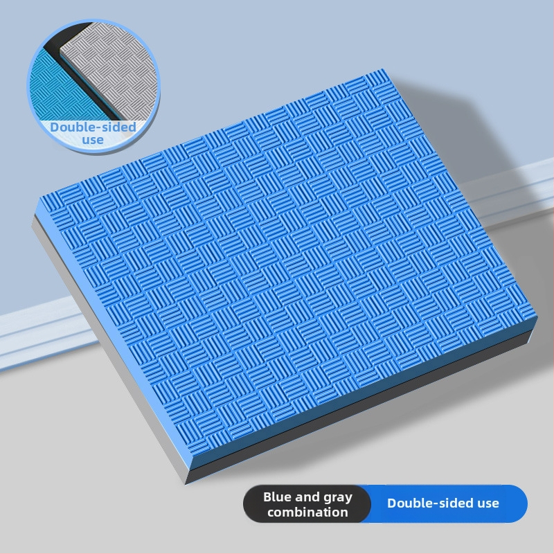 Баланс йога мат, със удебелена нехлъзгаща се повърхност, EVA, 6 мм