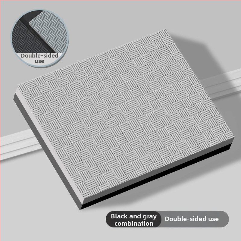 Баланс йога мат, със удебелена нехлъзгаща се повърхност, EVA, 6 мм