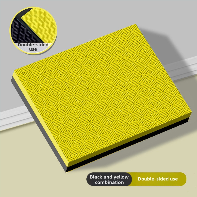 Баланс йога мат, със удебелена нехлъзгаща се повърхност, EVA, 6 мм