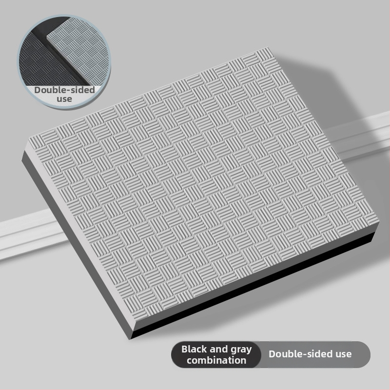 Баланс йога мат, със удебелена нехлъзгаща се повърхност, EVA, 6 мм