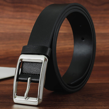 Ζώνη από δέρμα split leather, αγκράφα από κράμα, κούμπωμα με κορδάκι, λεπτό πλάτος <2 εκ