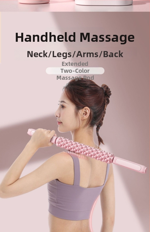 Йога фоам ролер масажна пръчка за отпускане на мускулите след тренировка – Материал: PP; Марка: PIDEG; Код на продукта: Ltao 735313238099; Пуснато през лятото на 2023