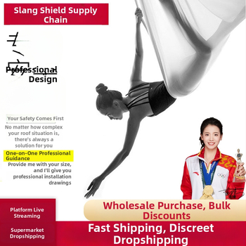 Slang Shield ore jogos hamaka su tempimo diržu ir mikroelastine virvė namų jogos studijai