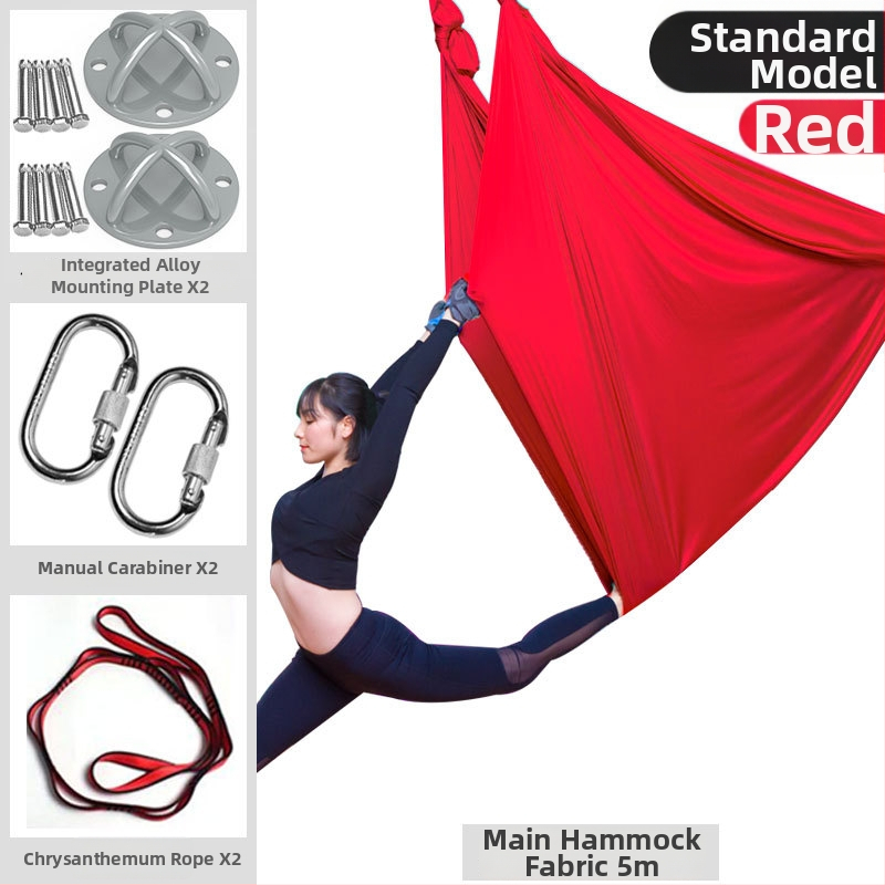 Slang Shield ore jogos hamaka su tempimo diržu ir mikroelastine virvė namų jogos studijai