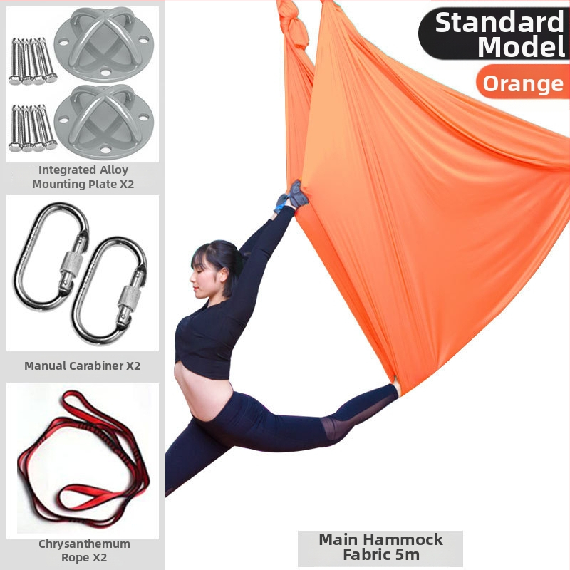 Slang Shield ore jogos hamaka su tempimo diržu ir mikroelastine virvė namų jogos studijai