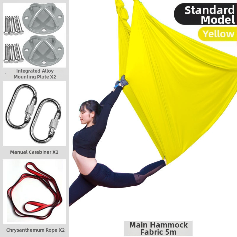 Slang Shield ore jogos hamaka su tempimo diržu ir mikroelastine virvė namų jogos studijai