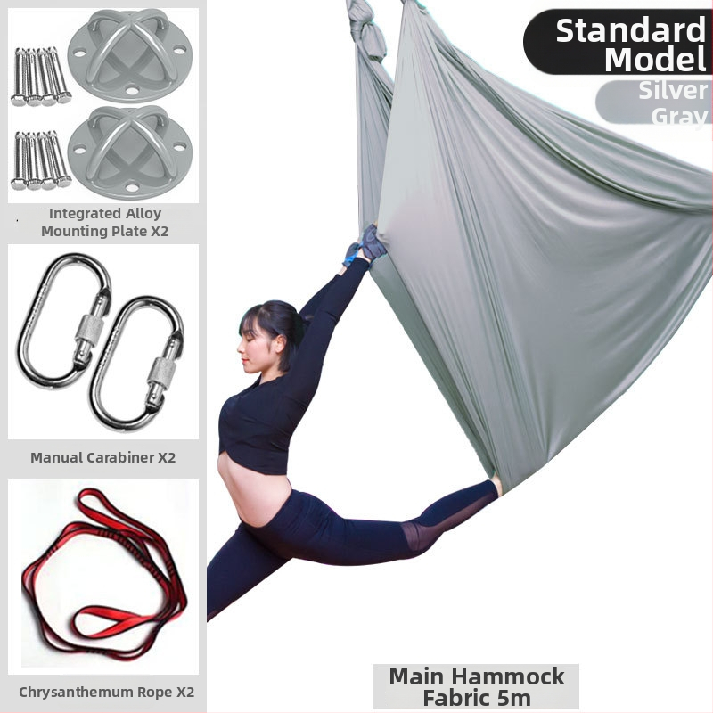 Slang Shield ore jogos hamaka su tempimo diržu ir mikroelastine virvė namų jogos studijai