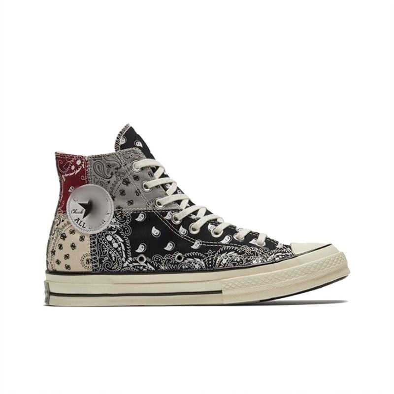 Unisex visoke platnene tenisice s šnirama sprijeda i otporne na habanje s vulkaniziranom gumom.