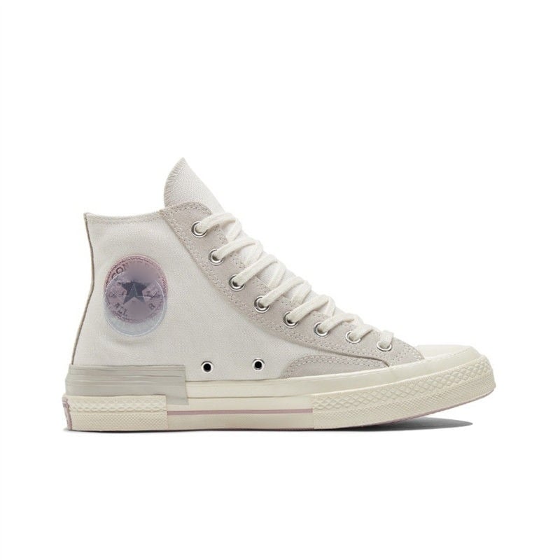 Unisex visoke platnene tenisice s šnirama sprijeda i otporne na habanje s vulkaniziranom gumom.