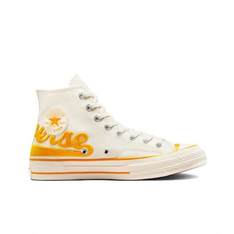 Unisex visoke platnene tenisice s šnirama sprijeda i otporne na habanje s vulkaniziranom gumom.