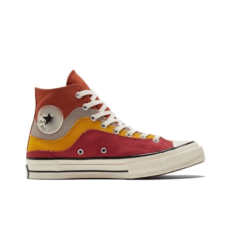 Unisex visoke platnene tenisice s šnirama sprijeda i otporne na habanje s vulkaniziranom gumom.