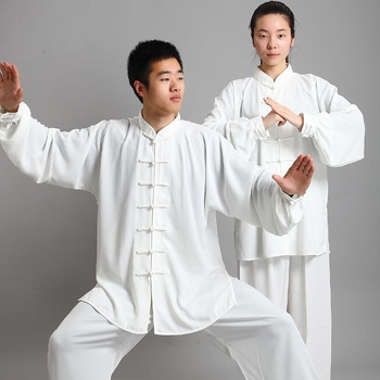 Taijiquan apranga su kelnėmis treniruotėms ir pasirodymams, kordurojo audinys su 51–70% lina