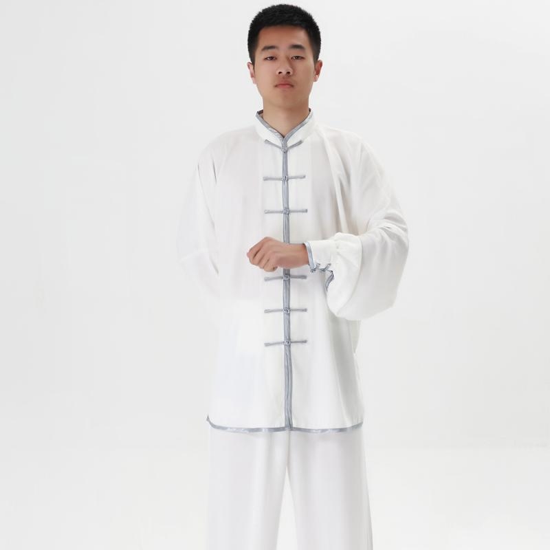 Taijiquan apranga su kelnėmis treniruotėms ir pasirodymams, kordurojo audinys su 51–70% lina