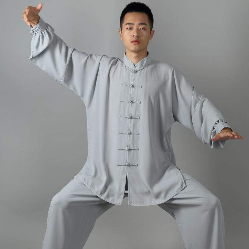 Taijiquan apranga su kelnėmis treniruotėms ir pasirodymams, kordurojo audinys su 51–70% lina