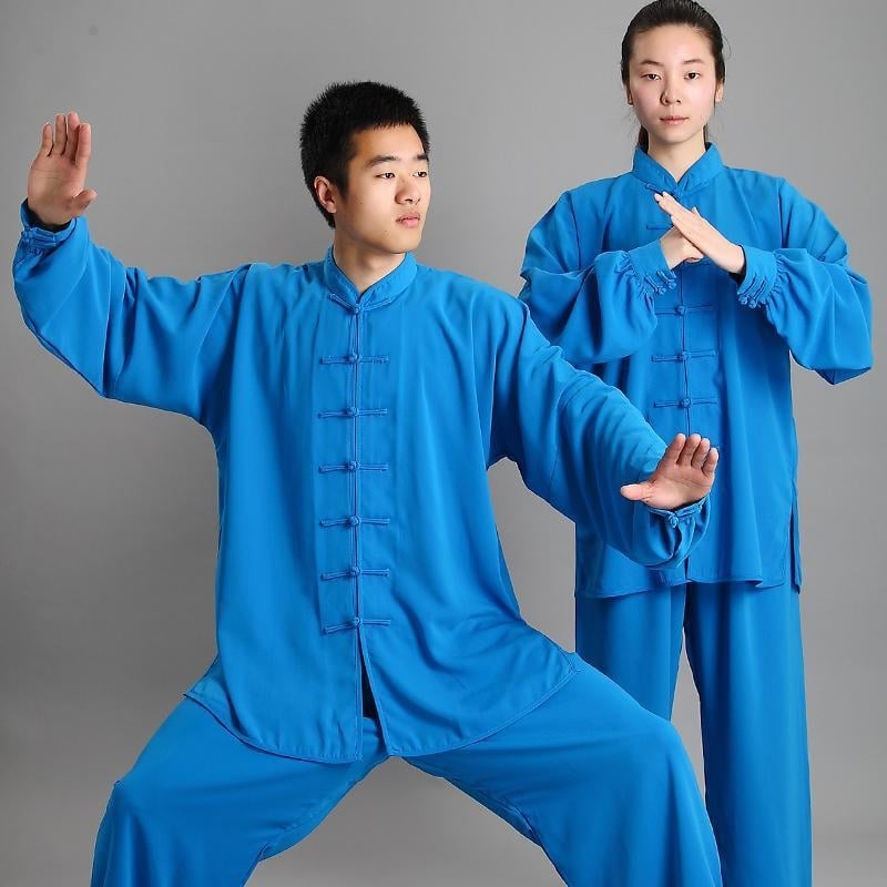 Taijiquan apranga su kelnėmis treniruotėms ir pasirodymams, kordurojo audinys su 51–70% lina