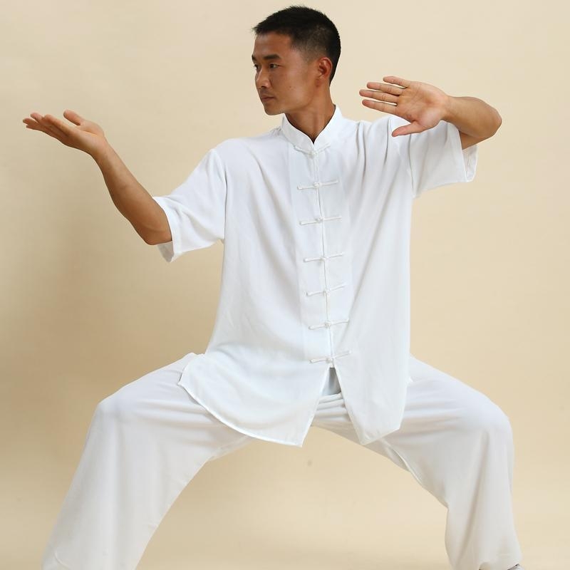 Taijiquan apranga su kelnėmis treniruotėms ir pasirodymams, kordurojo audinys su 51–70% lina