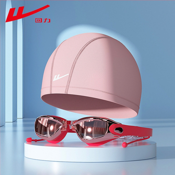 Pull Back peldēšanās brilles ar PC lēcām pieaugušajiem