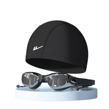 Pull Back peldēšanās brilles ar PC lēcām pieaugušajiem