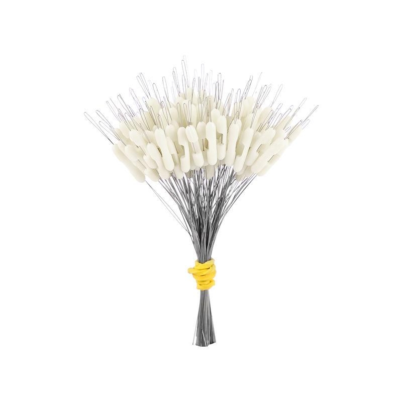 Kalastusliinide eraldaja anti-tõmbamise kujundusega ja topeltkonksud (Materjal: Kumm)