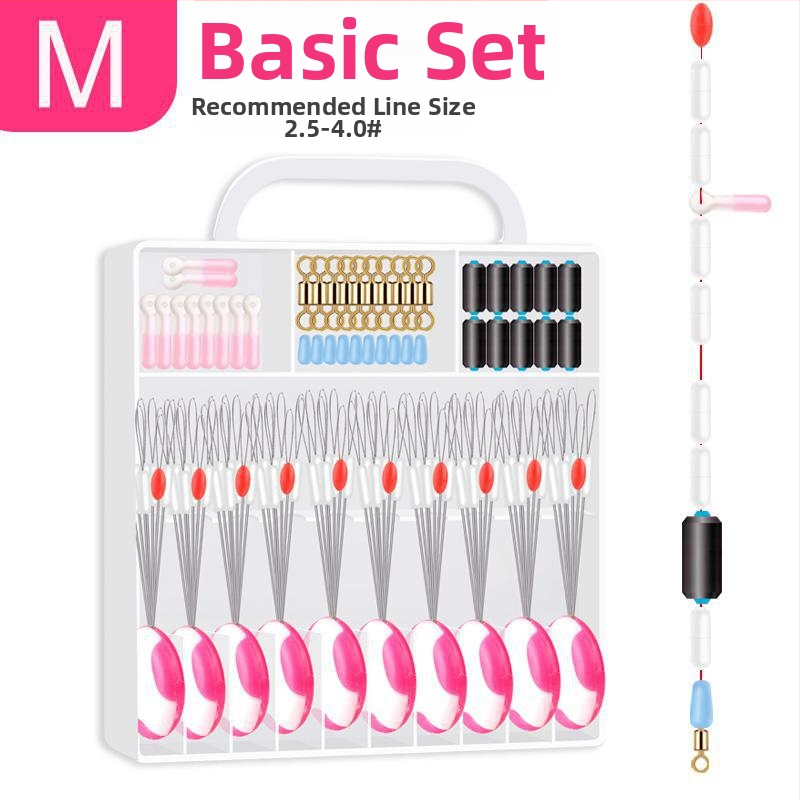 Silikon Space Bean põhiliini komplekt – täielik kalastusvarustuse komplekt väikeste lisadega