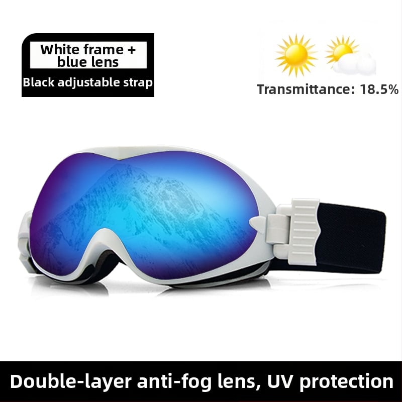 Slēpošanas briļļas - Vienslāņu dizains, materiāls: zīda zieds, bērniem