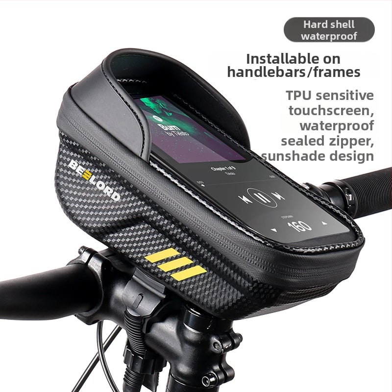 Чанта за горна тръба за MTB велосипед, капацитет 5 л, полиестер, вътрешна подплата, модел zxcsgb-mcl-red