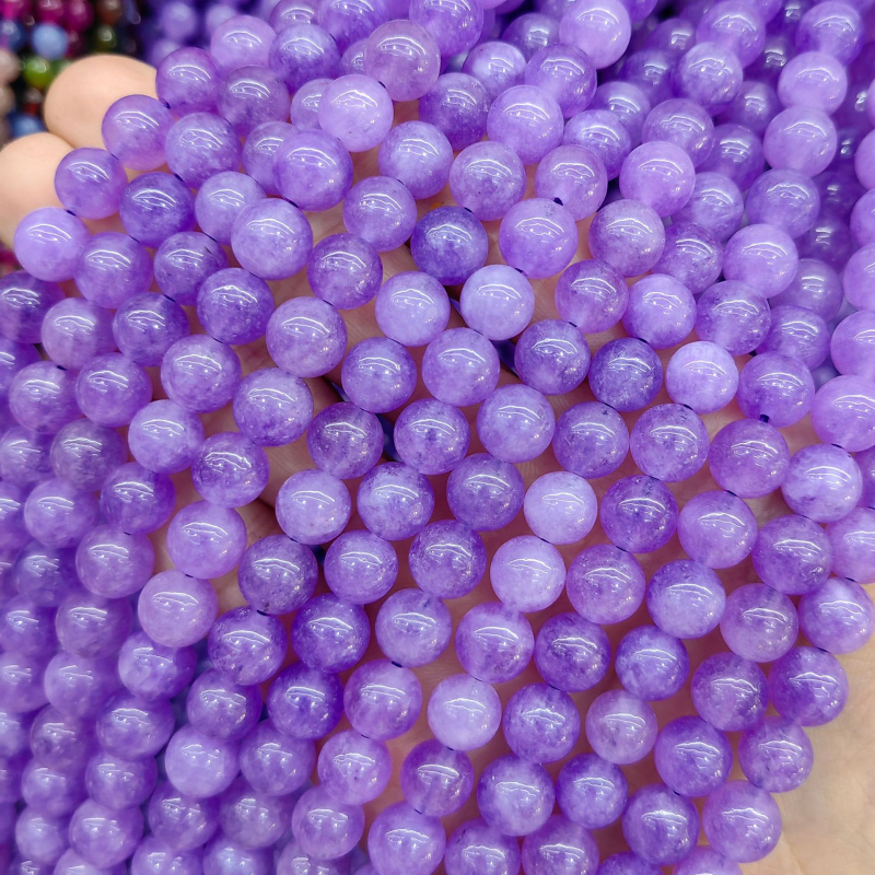DIY perle za nakit - Jade perle s bisernim tretmanom, podrijetlo Yiwu, plemeniti uzorak, prirodni stil