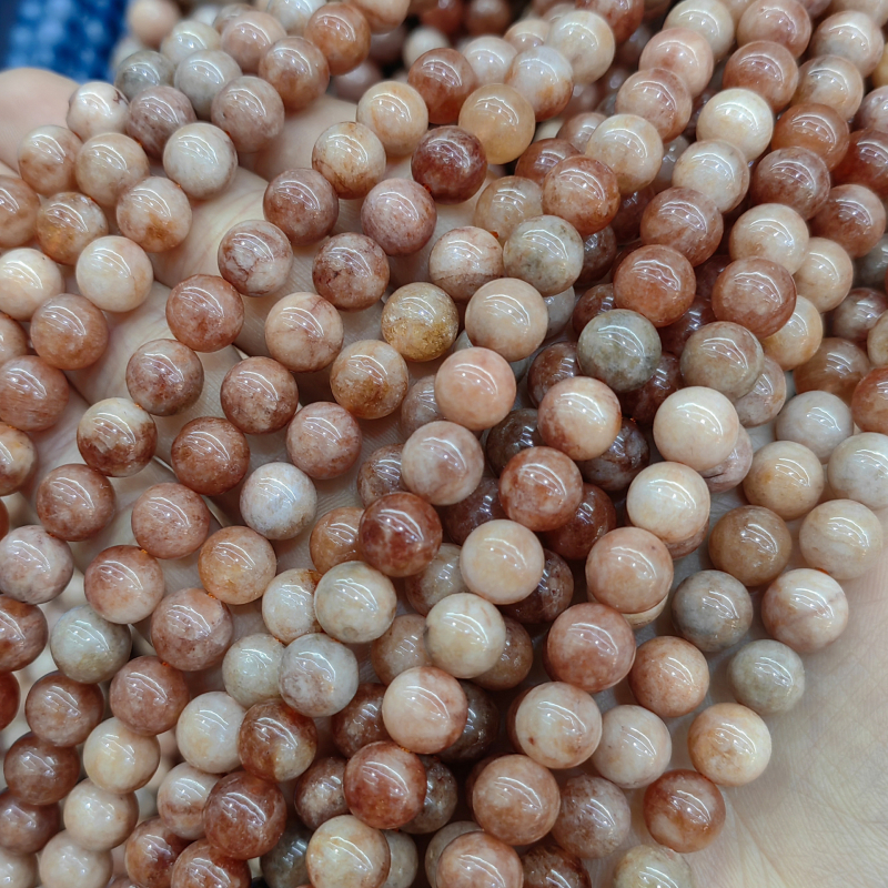 DIY perle za nakit - Jade perle s bisernim tretmanom, podrijetlo Yiwu, plemeniti uzorak, prirodni stil