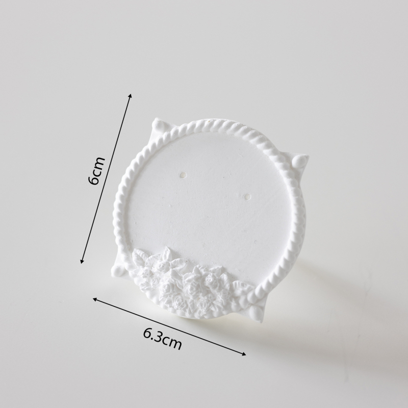 Стойка за бижута за гривни и колиета, кожа, гипсова основа, първо ниво, полиране