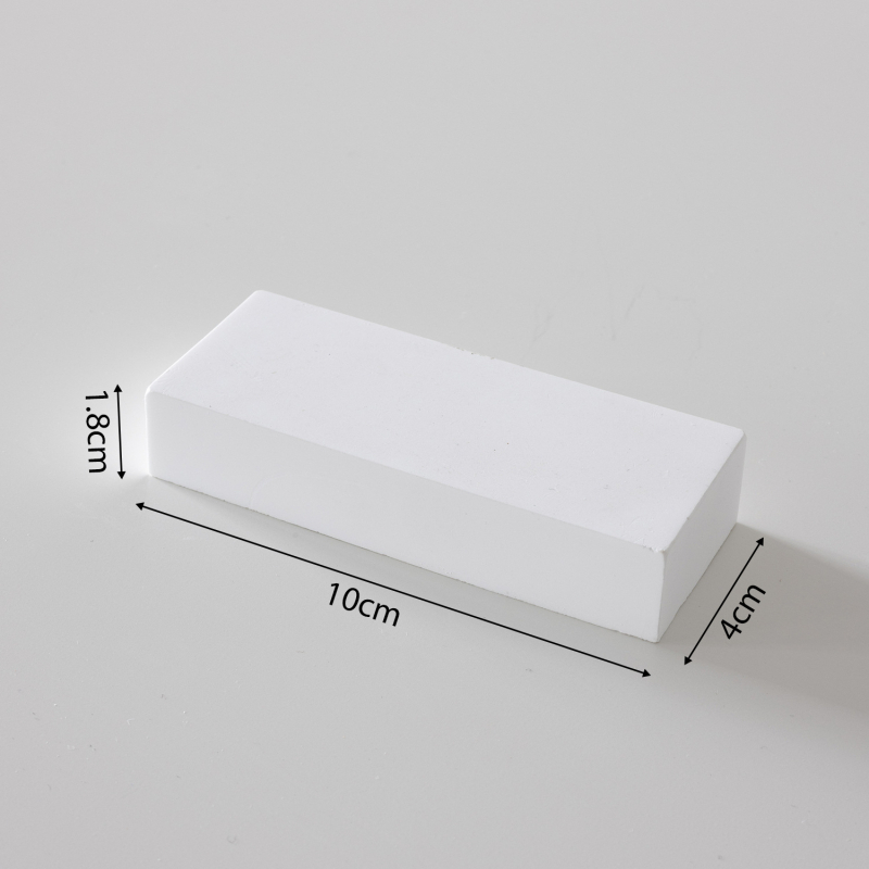 Стойка за бижута за гривни и колиета, кожа, гипсова основа, първо ниво, полиране