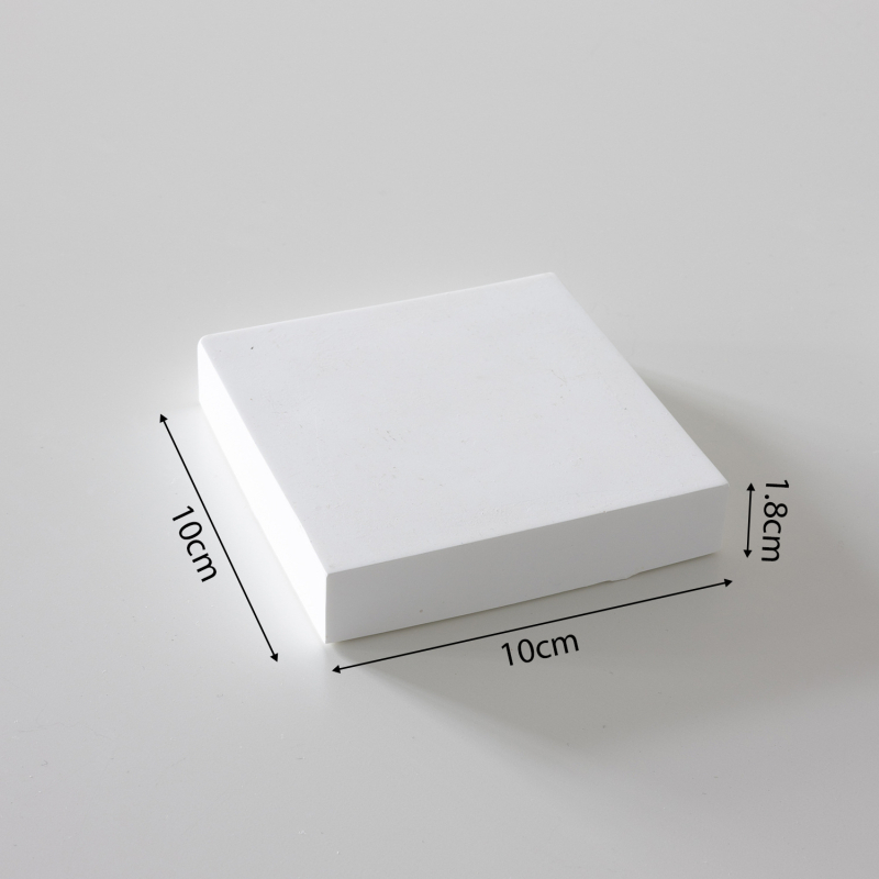 Стойка за бижута за гривни и колиета, кожа, гипсова основа, първо ниво, полиране