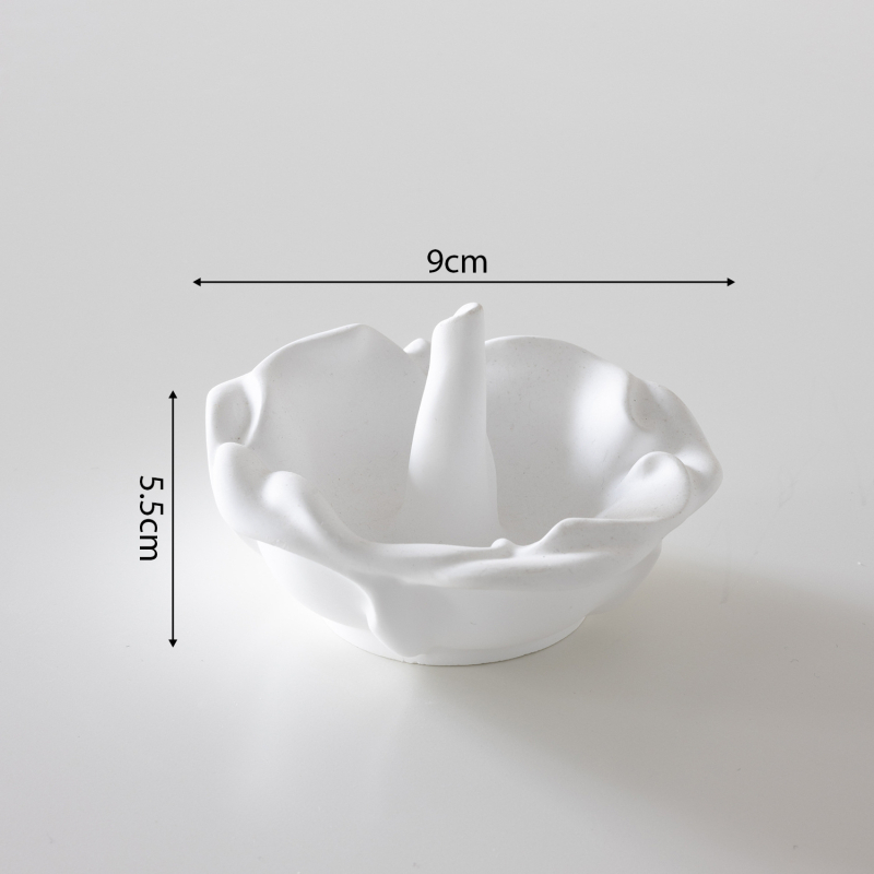 Стойка за бижута за гривни и колиета, кожа, гипсова основа, първо ниво, полиране