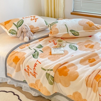 Enon korallvoodiline pleed voodile ja diivanile – kõikide aastaaegade jaoks, lihtne kaasaegne stiil, kokkutõmbumine 2–3%