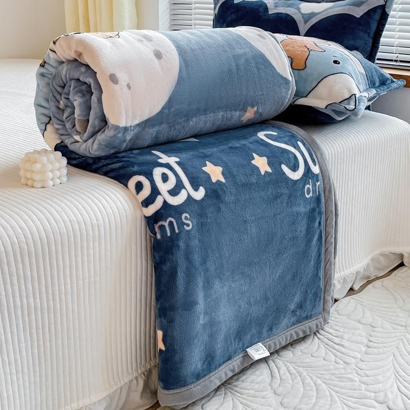 Enon korallvoodiline pleed voodile ja diivanile – kõikide aastaaegade jaoks, lihtne kaasaegne stiil, kokkutõmbumine 2–3%