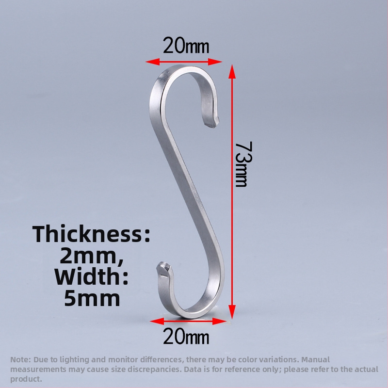 Nerūdijančio plieno užuolaidų rinkinys: kabliukai ir klipai, užuolaidų žiedai ir priedai užuolaidų strypui