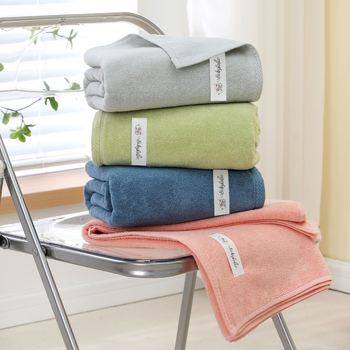 Yiduo medvilninis rankšluostis voniai, 300–400 g, 21 siūlai, plain weave