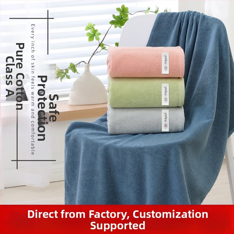 Yiduo medvilninis rankšluostis voniai, 300–400 g, 21 siūlai, plain weave