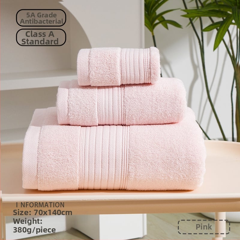 Yiduo medvilninis rankšluostis voniai, 300–400 g, 21 siūlai, plain weave