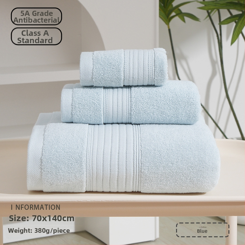 Yiduo medvilninis rankšluostis voniai, 300–400 g, 21 siūlai, plain weave