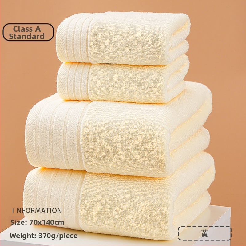 Yiduo medvilninis rankšluostis voniai, 300–400 g, 21 siūlai, plain weave