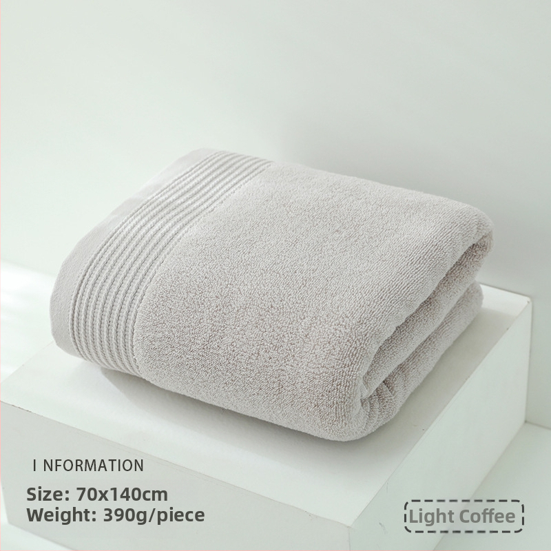 Yiduo medvilninis rankšluostis voniai, 300–400 g, 21 siūlai, plain weave