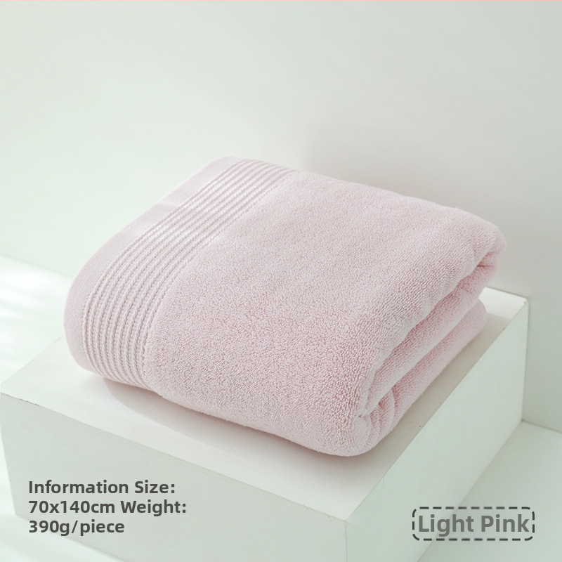 Yiduo medvilninis rankšluostis voniai, 300–400 g, 21 siūlai, plain weave