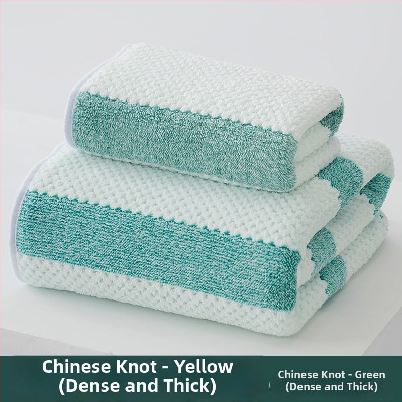 Koralinio fliso vonios rankšluosčių komplektas, didelis tankis, Jacquard 150D, sugeriantis