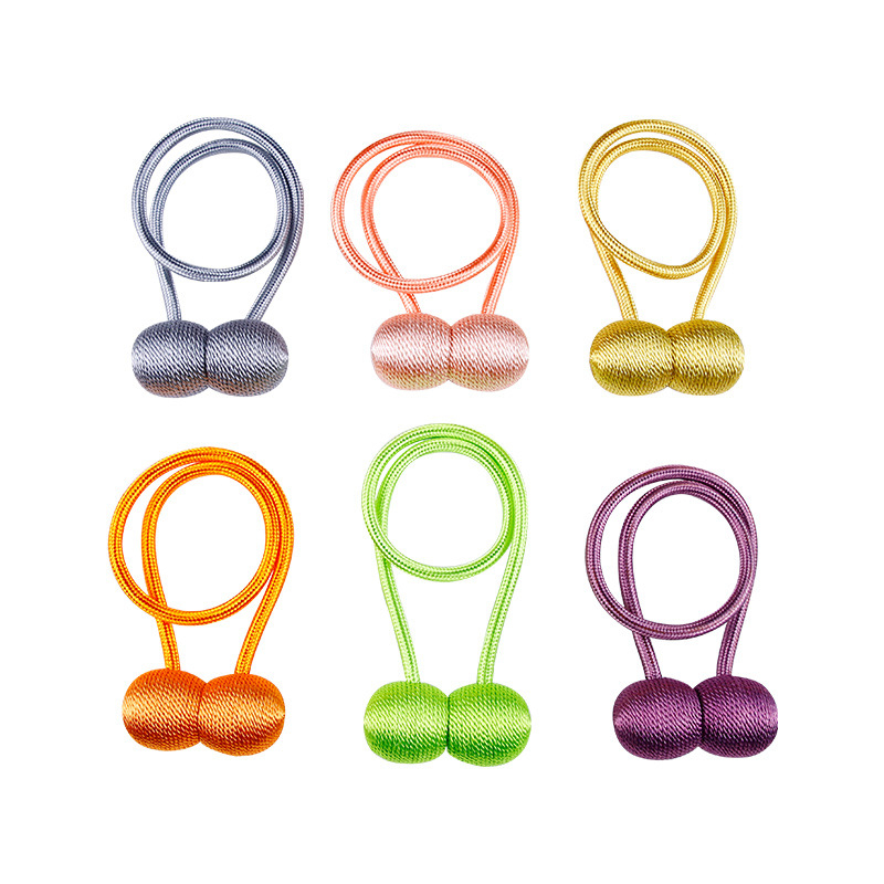 Užuolaidų juosta su magnetine sagtimi, be gręžimo ir montavimo, medžiaga: poliesterio šilkas + magnetas, modernus minimalistinis stilius