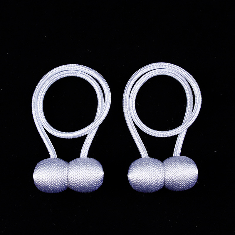 Užuolaidų juosta su magnetine sagtimi, be gręžimo ir montavimo, medžiaga: poliesterio šilkas + magnetas, modernus minimalistinis stilius