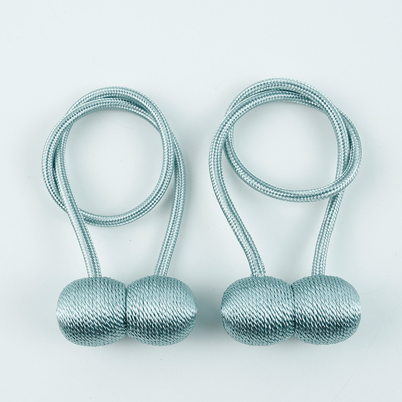 Užuolaidų juosta su magnetine sagtimi, be gręžimo ir montavimo, medžiaga: poliesterio šilkas + magnetas, modernus minimalistinis stilius