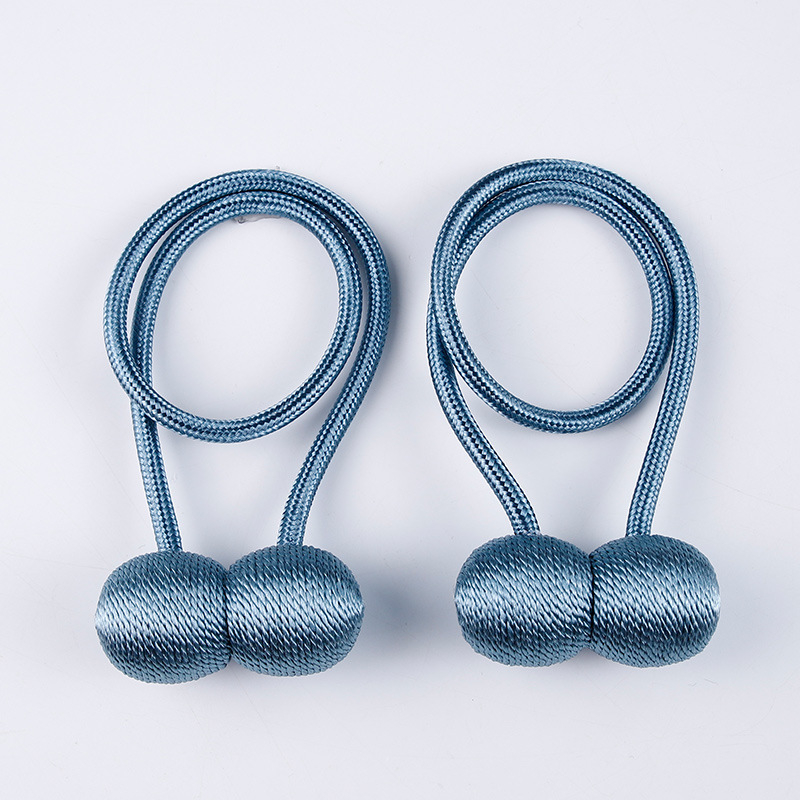 Užuolaidų juosta su magnetine sagtimi, be gręžimo ir montavimo, medžiaga: poliesterio šilkas + magnetas, modernus minimalistinis stilius