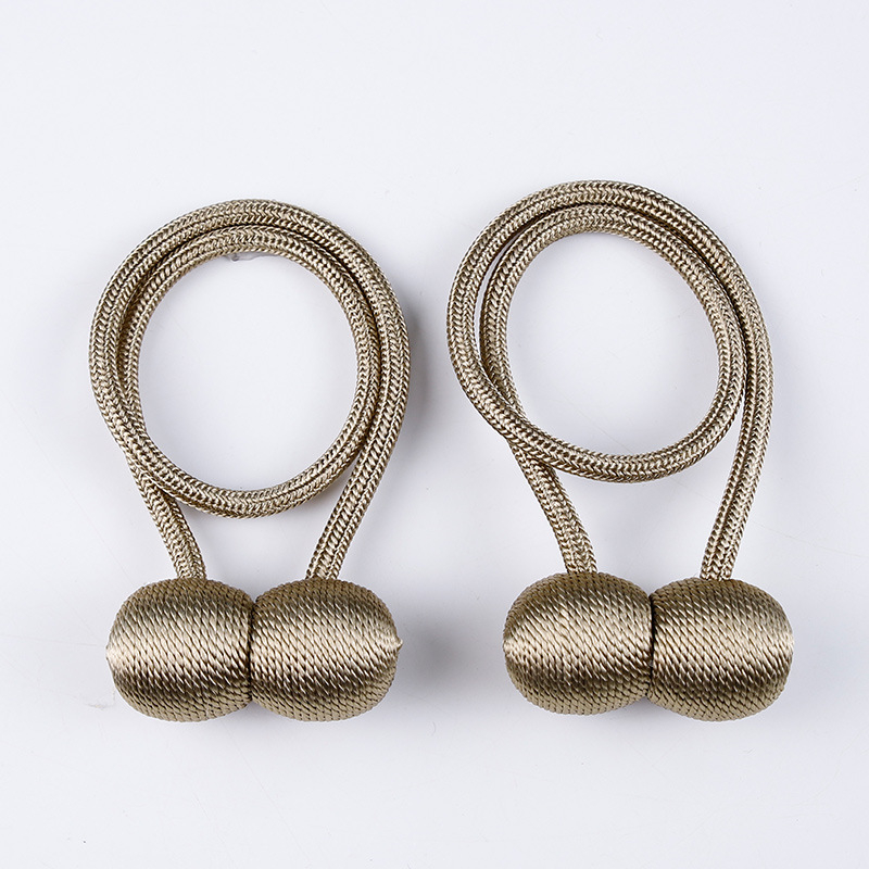 Užuolaidų juosta su magnetine sagtimi, be gręžimo ir montavimo, medžiaga: poliesterio šilkas + magnetas, modernus minimalistinis stilius